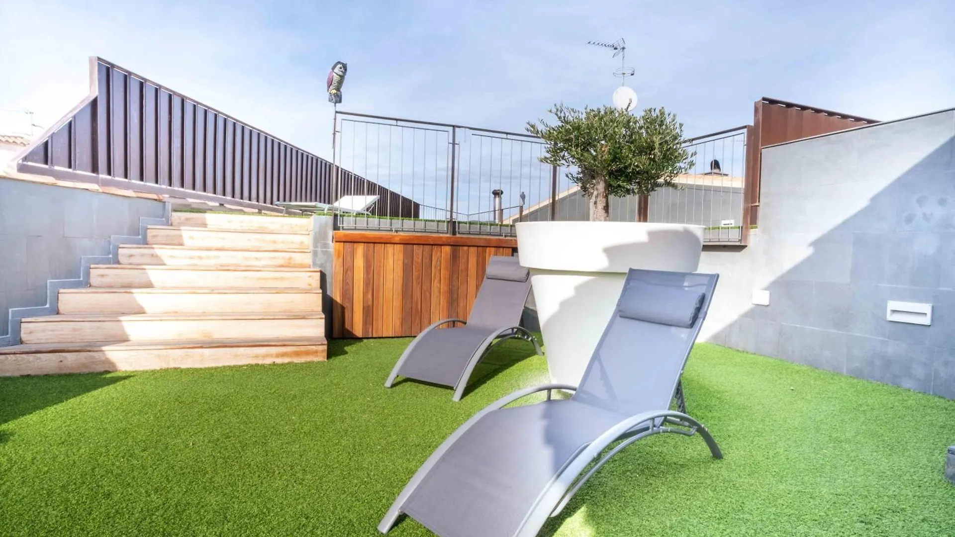 別荘 Gran Duplex Cerca Del Mar Con Piscina Privada En El Centro De Rosesヴィラ