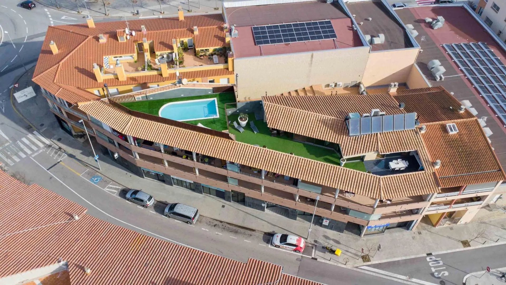 別荘 Gran Duplex Cerca Del Mar Con Piscina Privada En El Centro De Rosesヴィラ スペイン