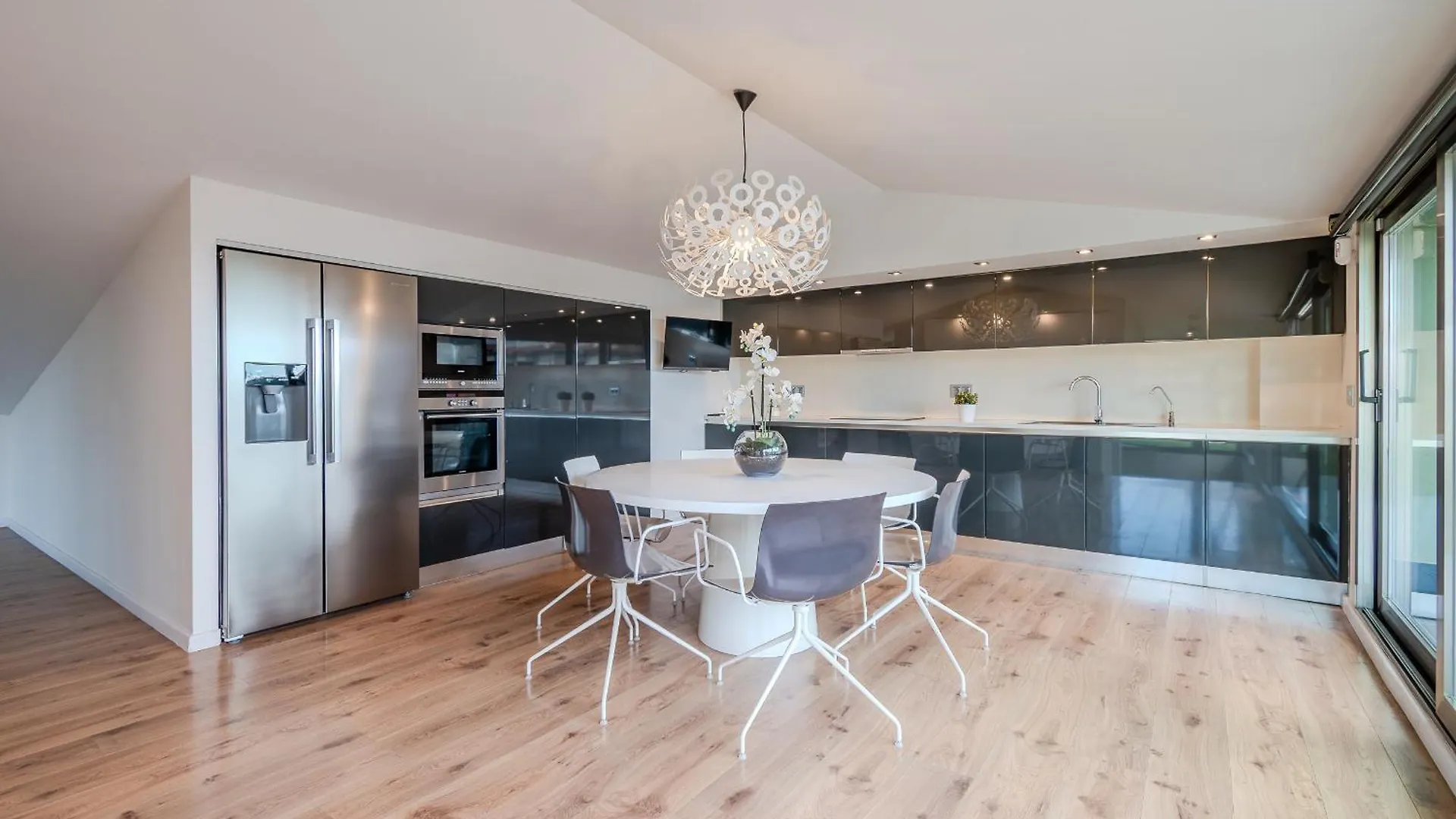 Gran Duplex Cerca Del Mar Con Piscina Privada En El Centro De Rosesヴィラ 0*, ロザス