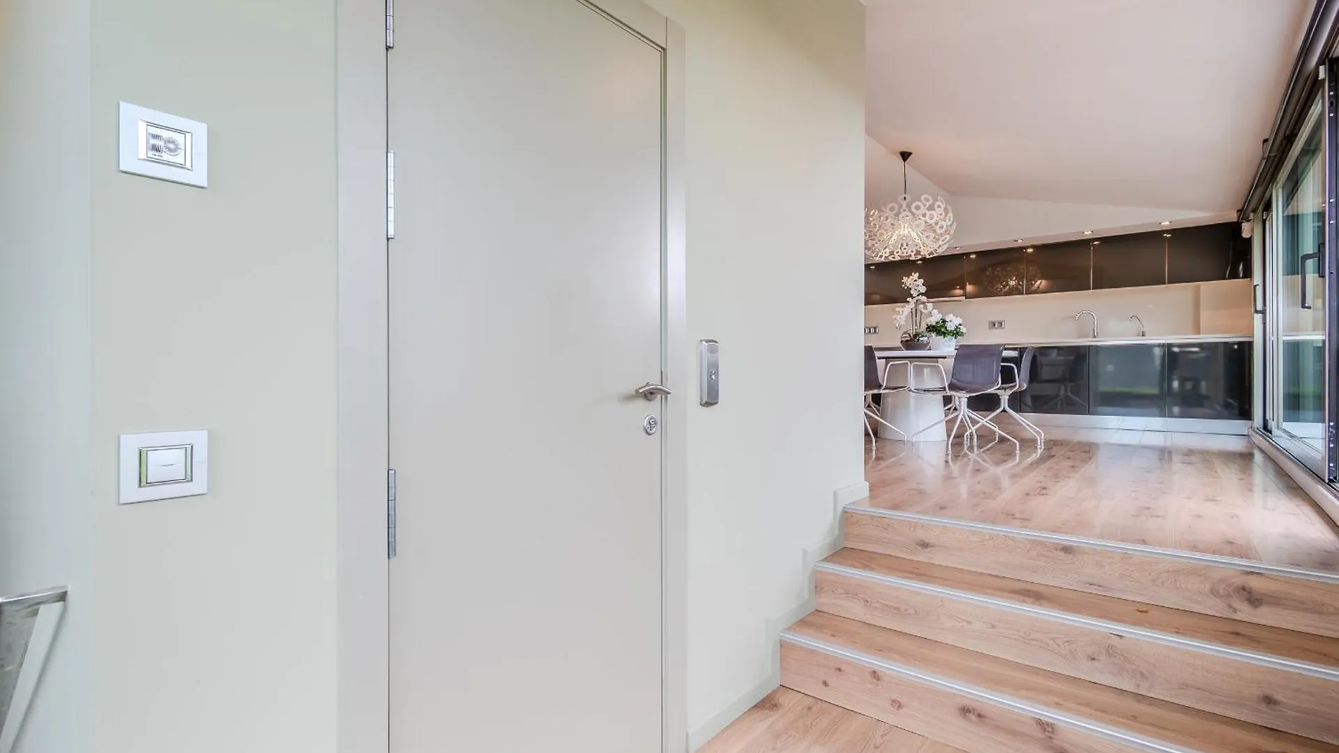 別荘 Gran Duplex Cerca Del Mar Con Piscina Privada En El Centro De Rosesヴィラ