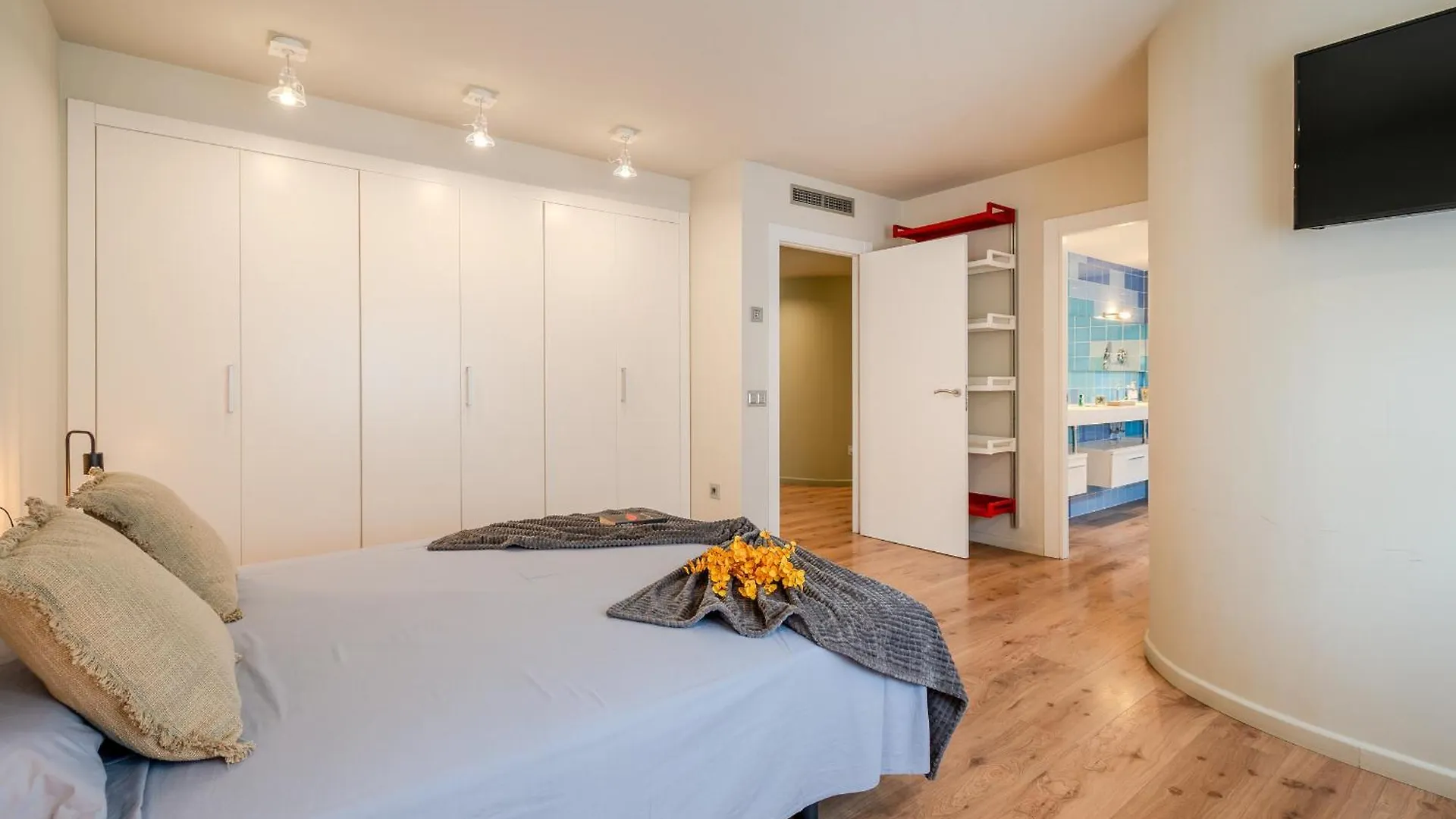 別荘 Gran Duplex Cerca Del Mar Con Piscina Privada En El Centro De Rosesヴィラ